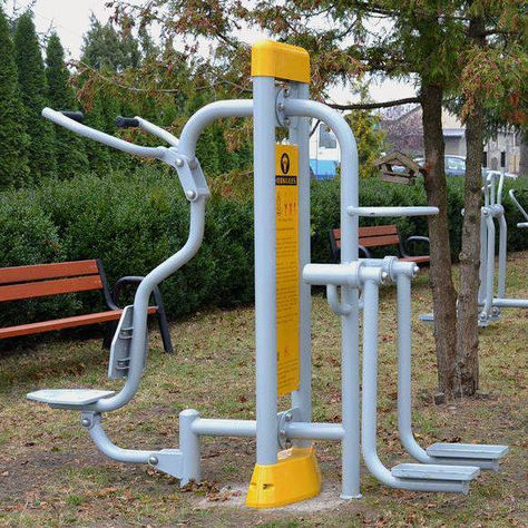 Appareil de musculation presse pour jambes - THJ-D24 - Herkules Fitness - d'extérieur / pour espace public