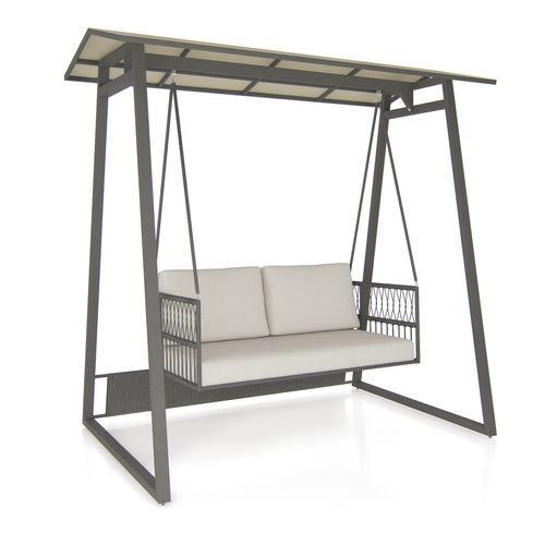 Balancelle en Sunbrella® - SEATTLE - SJY FURNITURE - en tissu acrylique / en aluminium / professionnelle