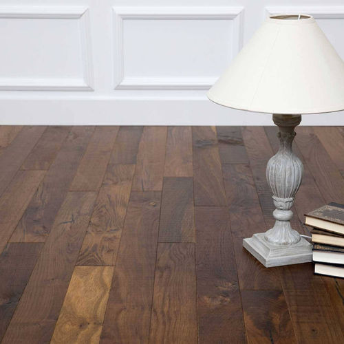 Parquet contrecollé - ALPAGA - Décoplus Parquets - en chêne européen / huilé / vieilli