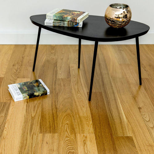 Parquet contrecollé - S&Eacute;LECTION NATUREL - Décoplus Parquets - en bouleau / en chêne européen / verni