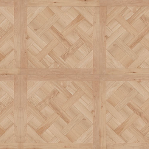 Parquet massif - DALLES DE VERSAILLES RUSTIQUE BRUT - Décoplus Parquets - en chêne / avec incrustations en bois / à coller