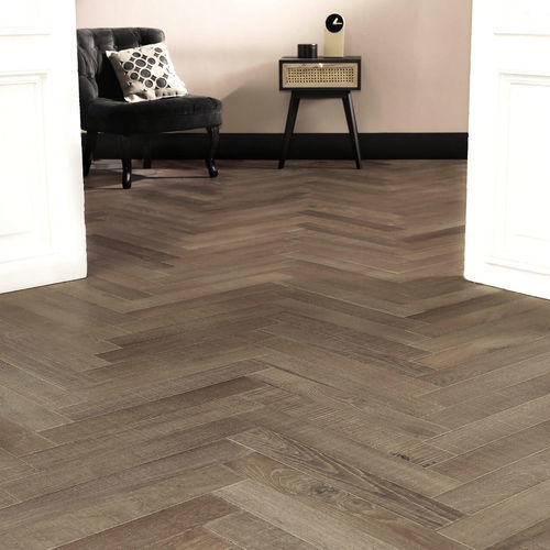 Parquet contrecollé - URBAN - Décoplus Parquets - en chêne européen / à batons rompus / huilé