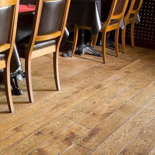 Parquet massif - DORÉ ANTIQUE - PA5 - Décoplus Parquets - en chêne européen / huilé / vieilli