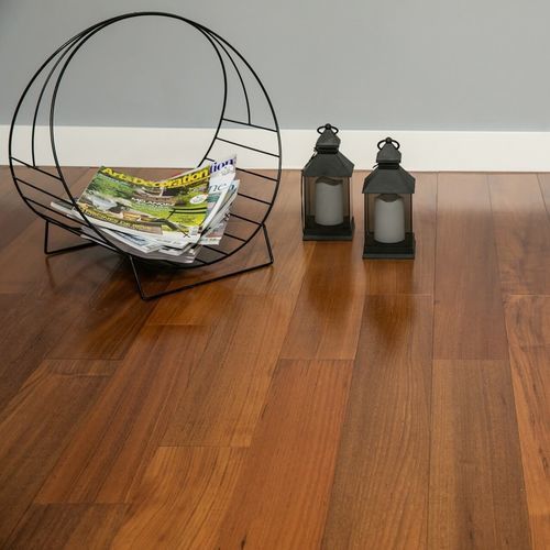 Parquet contrecollé - TECK DE BIRMANIE SELECT - Décoplus Parquets - en teck / verni / mat