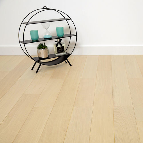 Parquet massif - NOBLESS SABLE 125 - Décoplus Parquets - en chêne européen / huilé / brossé