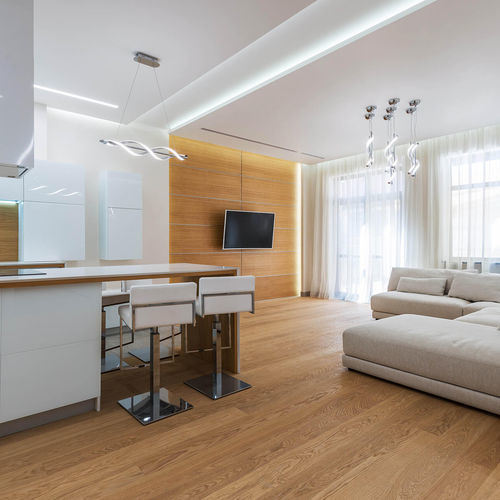 Parquet contrecollé - SELECTION NATUR' - Décoplus Parquets - en chêne européen / en bouleau / brossé