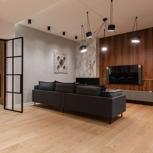 Parquet contrecollé - SELECTION  SATIN - Décoplus Parquets - en bouleau / en chêne européen / verni