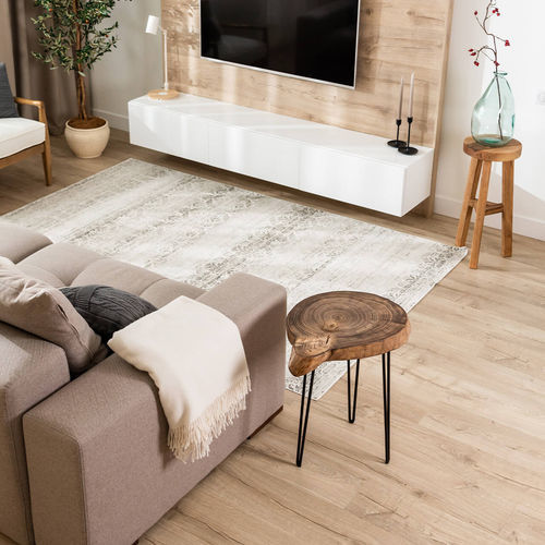 Parquet contrecollé - FICELLE VERNIS - Décoplus Parquets - en chêne européen / verni / finition mat