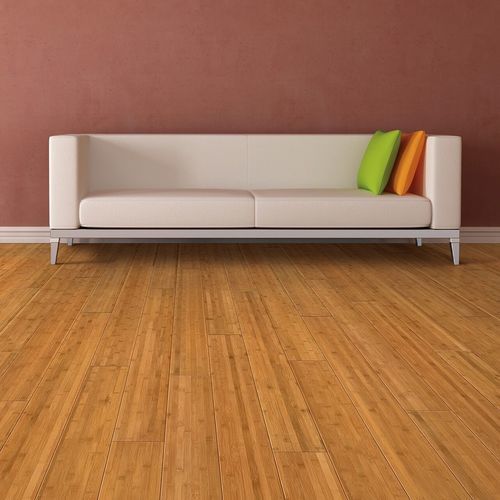 Parquet massif - HORIZONTAL CAFÉ - Décoplus Parquets - en bambou / verni / mat