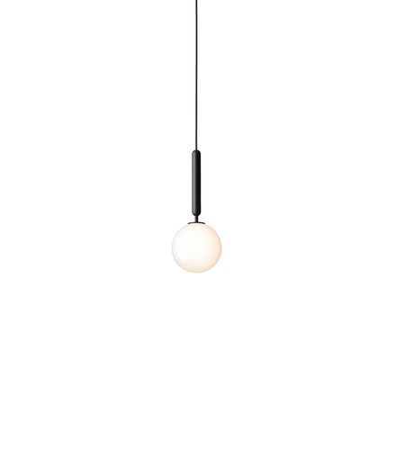 Suspension - MIIRA 1 OPAL - Nuura - en métal / en verre soufflé / contemporaine