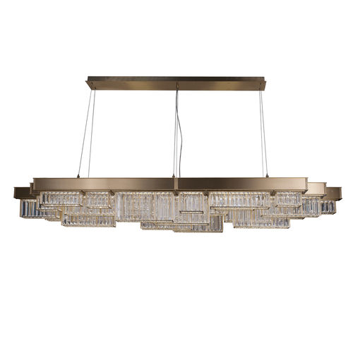 Lustre contemporain - EX16_O - Patrizia Garganti - en cristal / professionnel / géométrique