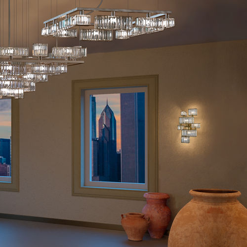 Applique murale contemporaine - TUREX07_O - Patrizia Garganti - d'intérieur / en cristal / géométriques