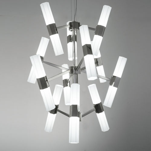 Lustre contemporain - 01 - Patrizia Garganti - en cristal / professionnel / géométrique