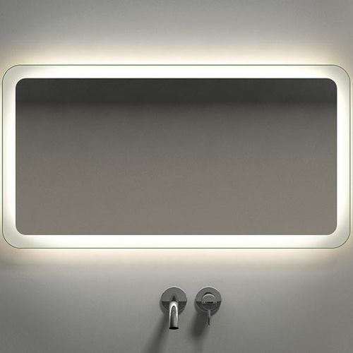 Miroir de salle de bain mural - SHINE  - Kyrya Group - contemporain / rectangulaire / blanc