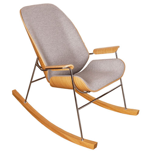 Chaise à bascule - 205001 - Shabbes - contemporaine / d'intérieur / en chêne