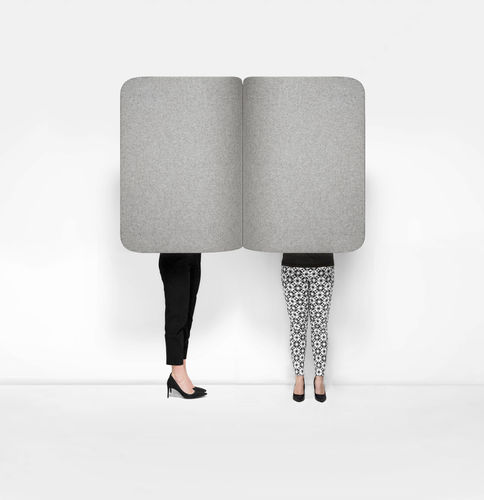 Cabine téléphonique pour bureau - WALLBOOTH - SilentLab - pour open-space / en tissu / insonorisée