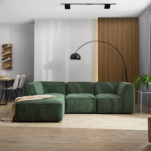 Canapé modulable - Roger - FPM TUTTOMOBILI - d'angle / contemporain / en tissu