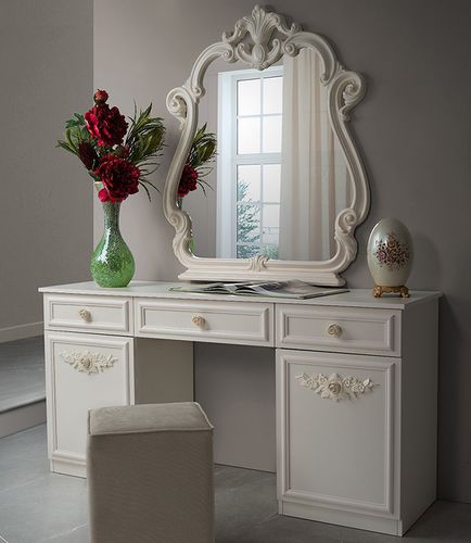 Coiffeuse classique - Nora - FPM TUTTOMOBILI - en bois laqué / professionnelle / monoplace