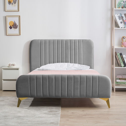 Lit double - Tuscany - FPM TUTTOMOBILI - contemporain / tapissé / avec tête de lit