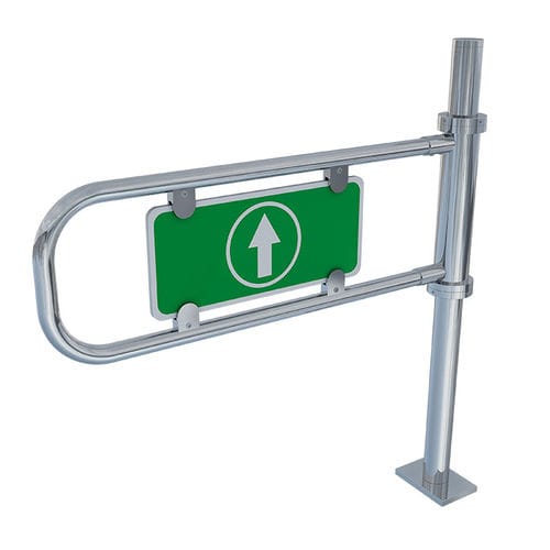 Tourniquet en verre - SWG - 10 - Aktuel Turnike - en aluminium / pour établissement public