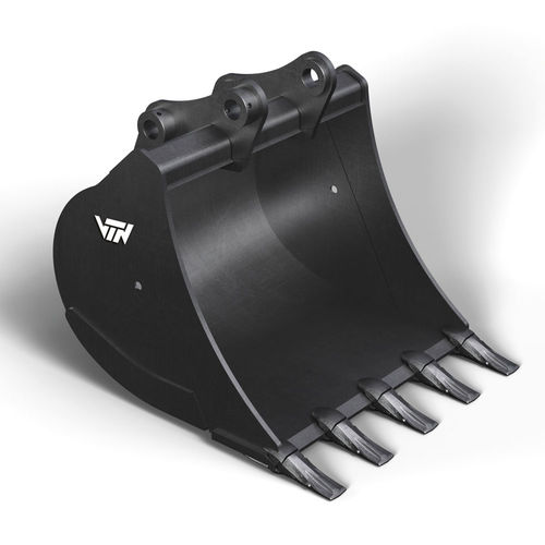 Godet standard - HEAVY DUTY - VTN EUROPE S.P.A. - pour pelle hydraulique / pour chargeuse / pour pierre