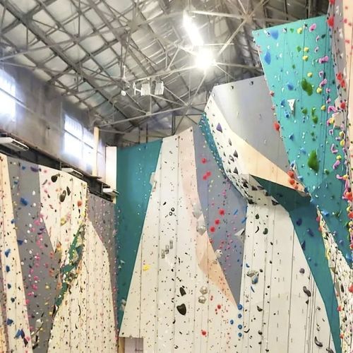 Mur d'escalade fixe - ST ETIENNE - ESCATECH - pour établissement public / d'intérieur