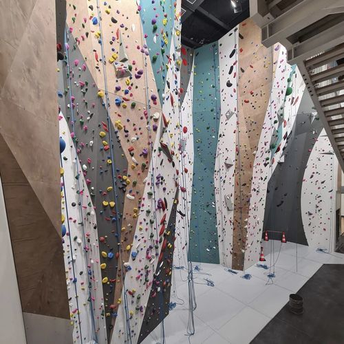 Mur d'escalade fixe - LILLE CENTRE - ESCATECH - pour établissement public / d'intérieur