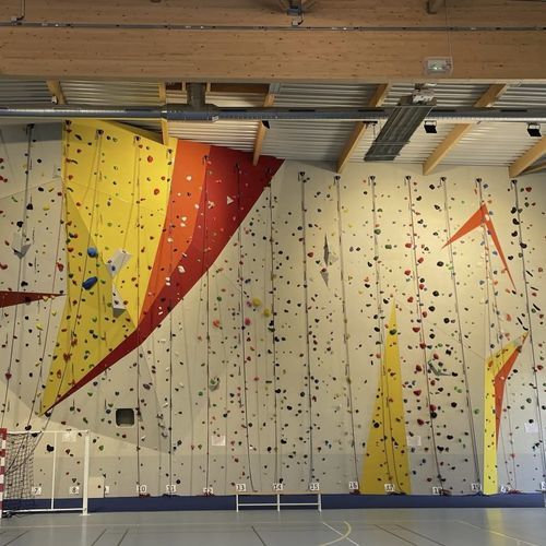 Mur d'escalade fixe - CHALLANS ST JOSEPH - ESCATECH - pour établissement public / d'intérieur