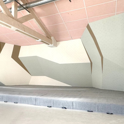 Mur d'escalade fixe - LA ROQUE - ESCATECH - pour établissement public / d'intérieur