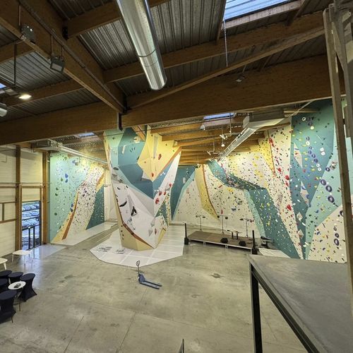 Mur d'escalade fixe - LE MANS - ESCATECH - pour établissement public / d'intérieur