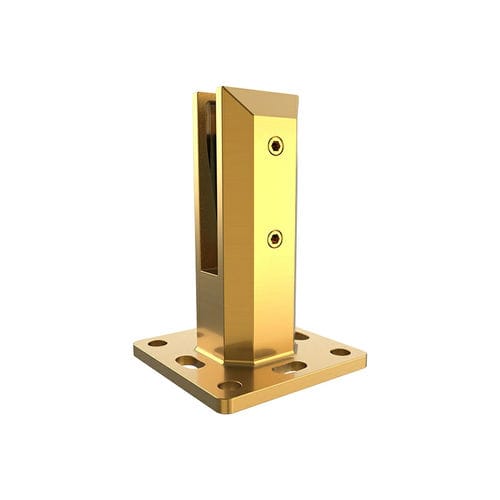 Pince à verre en inox - 188SD - Shandong Aleader Machinery Manufacturing Co.,Ltd - pour panneaux / pour garde-corps / pour clôture