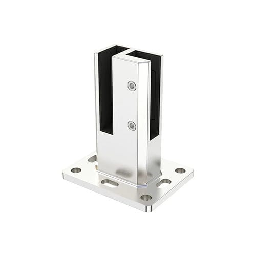 Pince à verre en inox - DOSD series - Shandong Aleader Machinery Manufacturing Co.,Ltd - pour panneaux / pour douche / pour garde-corps