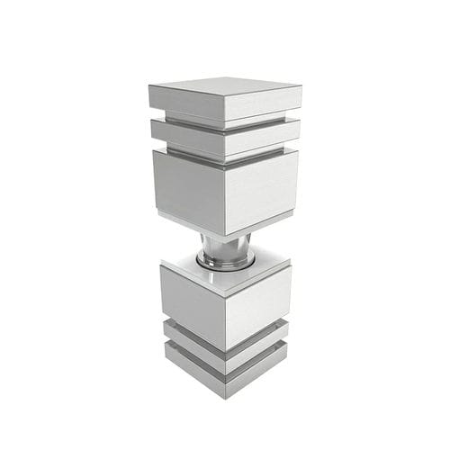 Bouton de porte contemporain - SK-S25 - Shandong Aleader Machinery Manufacturing Co.,Ltd - en acier inoxydable / satiné / pour porte en verre