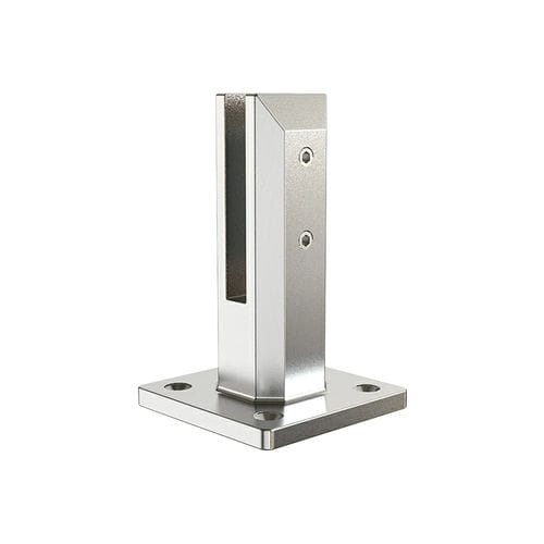 Pince à verre en acier inoxydable - LS-CS series - Shandong Aleader Machinery Manufacturing Co.,Ltd - pour terrasse / pour balcon / pour garde-corps