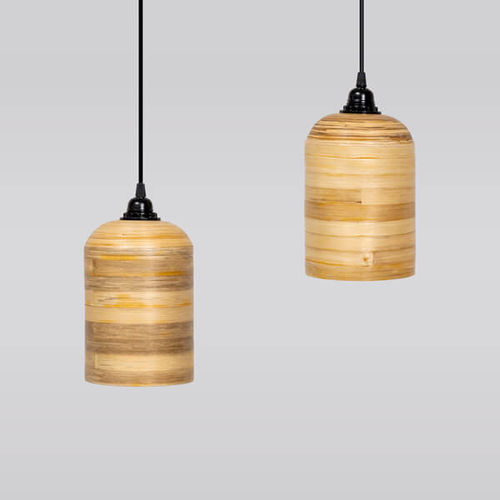 Suspension - SAKALA - Bambusa Bali - en bois / contemporaine / d'intérieur