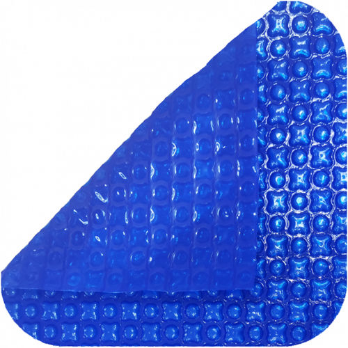 Couverture de piscine à bulles - 500 micron OXO blue - International Cover Pool - manuelle / thermique / d'été