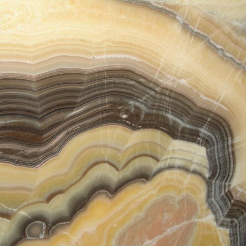 Plaque de pierre en onyx - ONICE ARCO IRIS - GIOVANNOZZI MARMI S.R.L. - pour salle de bain / pour mur / polie