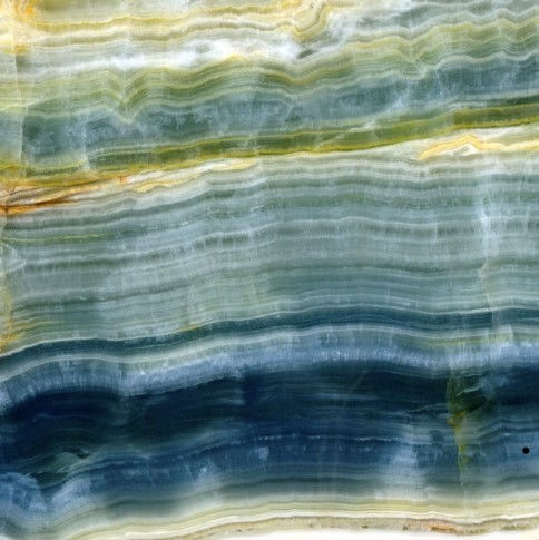 Plaque de pierre en onyx - ONICE BLU - GIOVANNOZZI MARMI S.R.L. - pour mur / polie / aspect marbre