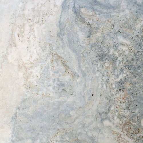 Plaque de pierre en travertin - SILVER IN FALDA - GIOVANNOZZI MARMI S.R.L. - pour salle de bain / polie / aspect marbre