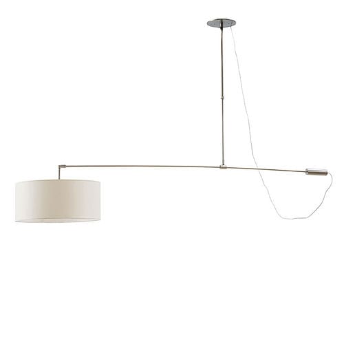 Suspension - Arco colgant - Luzfin - en fer / en tissu / contemporaine