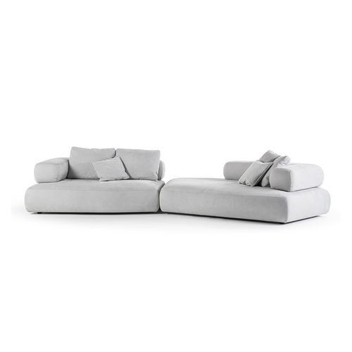 Canapé modulable - CHOLET - HESSENTIA | Cornelio Cappellini - contemporain / en tissu / en cuir