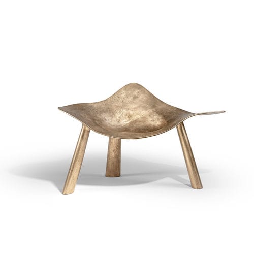 Fauteuil contemporain - ICONIQUE - HESSENTIA | Cornelio Cappellini - en métal / cuivré / par Claudio Cappellini