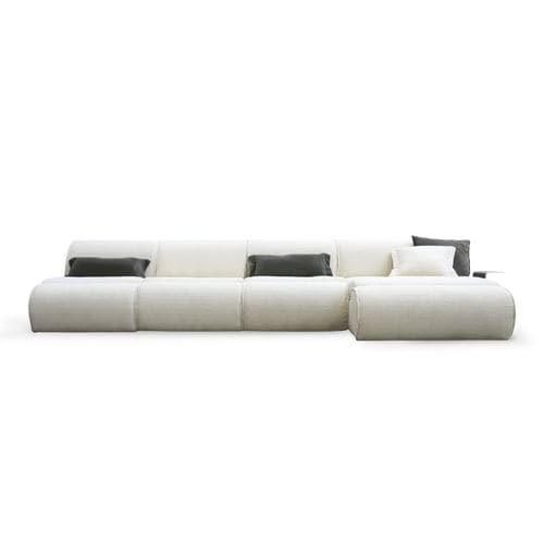 Canapé modulable - DENVER - HESSENTIA | Cornelio Cappellini - contemporain / en tissu / en cuir
