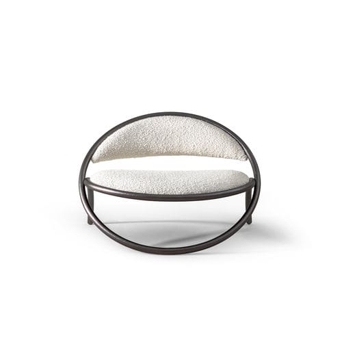 Fauteuil contemporain - RYO - HESSENTIA | Cornelio Cappellini - en tissu / en cuir / en métal