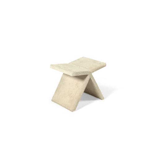 Pouf contemporain - VOYAGE - HESSENTIA | Cornelio Cappellini - en cuir / rectangulaire / par Luca Erba