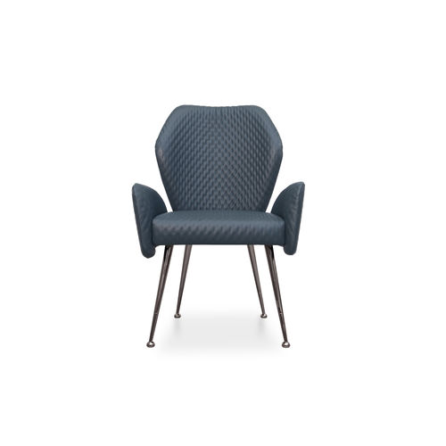 Chaise contemporaine - EUPHORIA - HESSENTIA | Cornelio Cappellini - d'intérieur / en tissu / en cuir