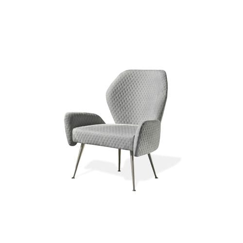 Fauteuil contemporain - EUPHORIA  - HESSENTIA | Cornelio Cappellini - en tissu / en cuir / gris