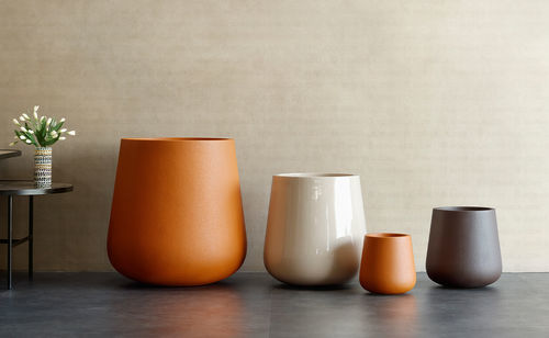 Jardinière en fibre de verre - Nimo - Bonasila - avec arrosage automatique / contemporaine / professionnelle