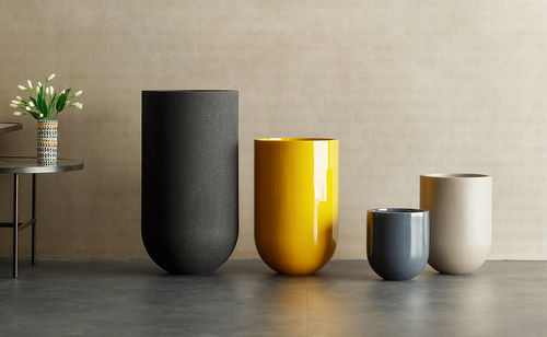 Jardinière en fibre de verre - Leppo - Bonasila - courbée / moderne / pour espace public