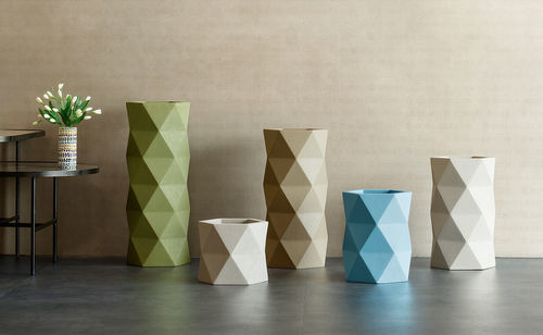 Jardinière en fibre de verre - Conza - Bonasila - circulaire / moderne / contemporaine